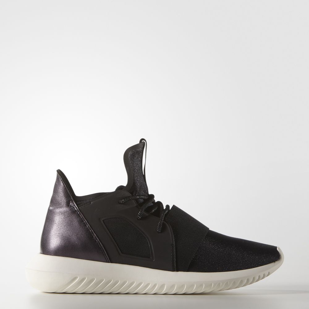 Adidas Tubular Defiant - Originals γυναικεια - Μαυρα/Μαυρα/Ασπρα,Μέγεθος: EU 36 – 54 2/3 (190QFDHI)